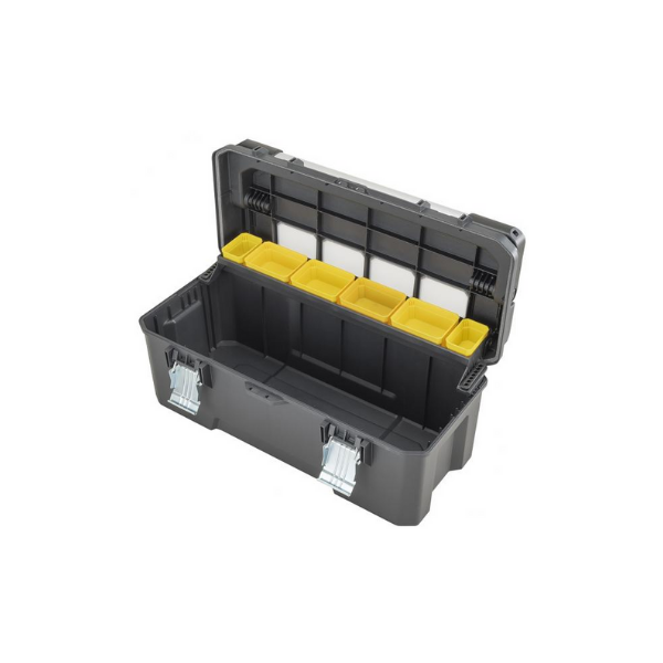 Stanley 26 Large Tool Box — Heavy Duty Molded Plastic